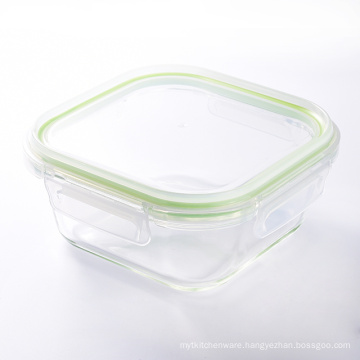 Hot sale brand glass baby food container set claear food storage lunch box